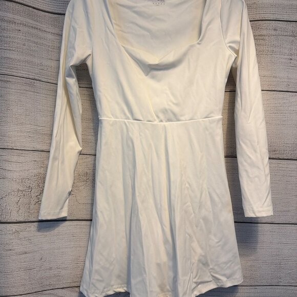 HYZ Long-Sleeved Athletic Mini Dress with Shorts Size S - Picture 1 of 5